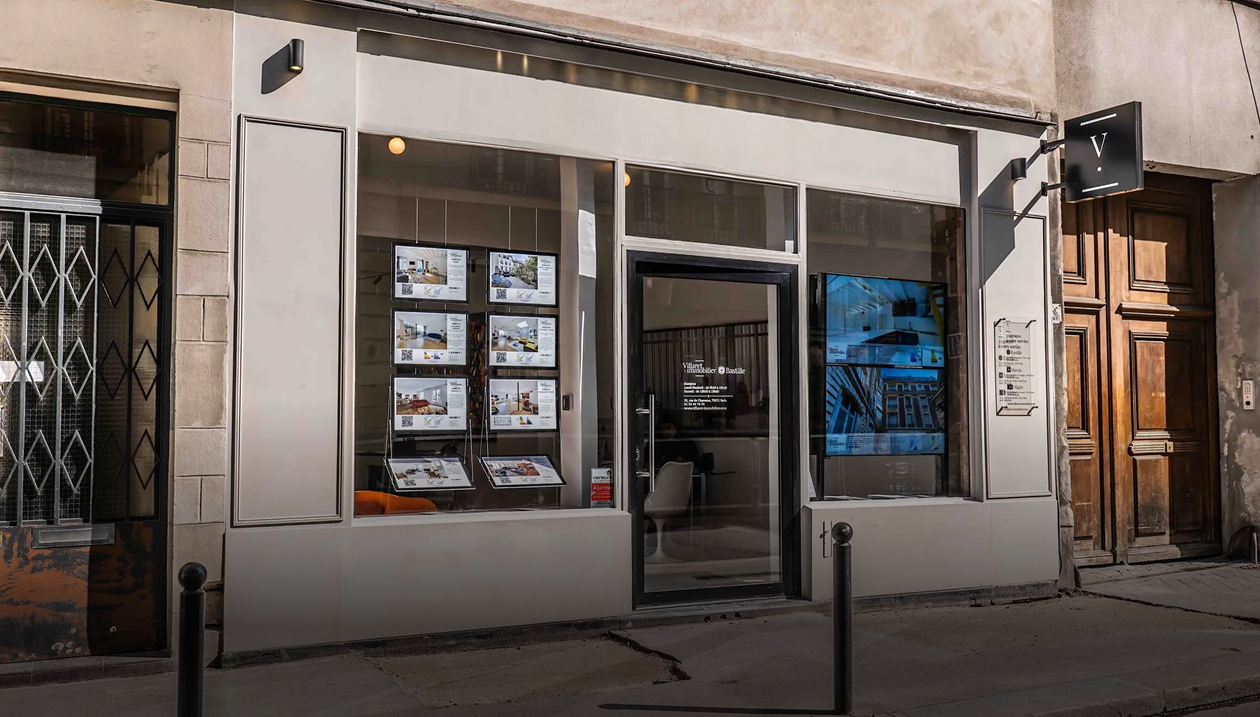 Ecran Light & Play de vitrinemedia